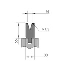 Matrice type Wila Arrow OZU053 Lg 515