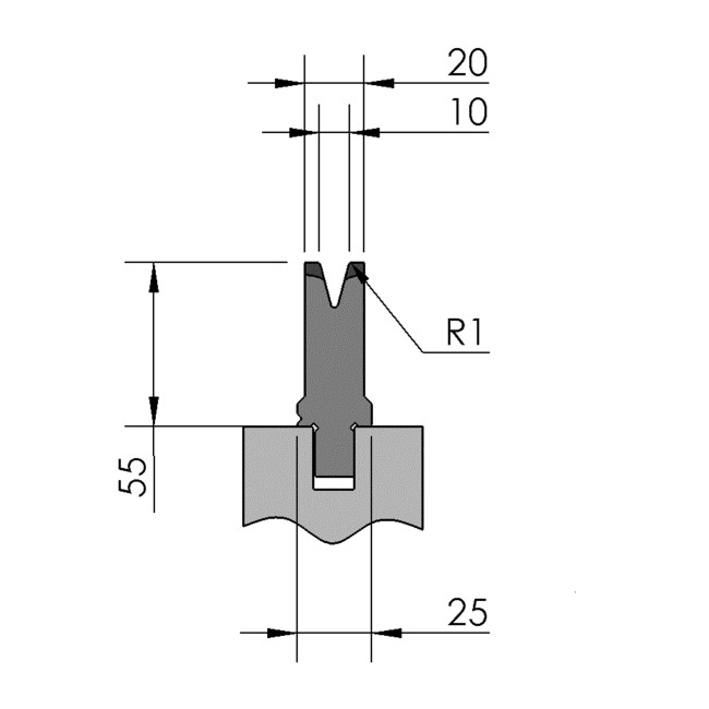 Matrice type Wila Arrow OZU062 Lg 515