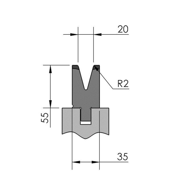 Matrice type Wila Arrow OZU063 Lg 515
