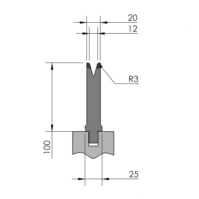 Matrice type Wila Arrow OZU352 Lg 515