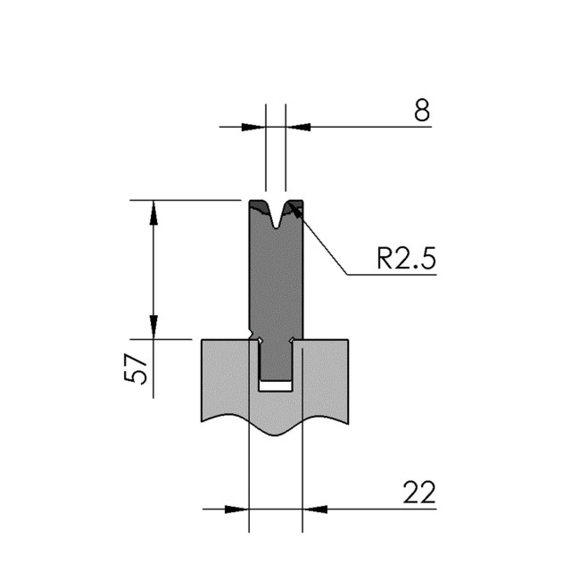 Matrice type Wila Arrow OZU401 Lg 515