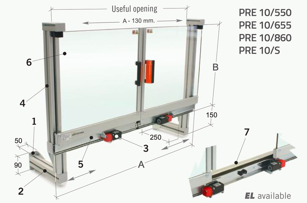 Protecteur Rectifieuse PRE10/S