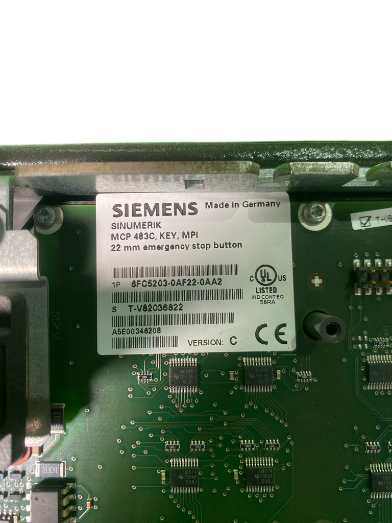 Panneau de controle SIEMENS