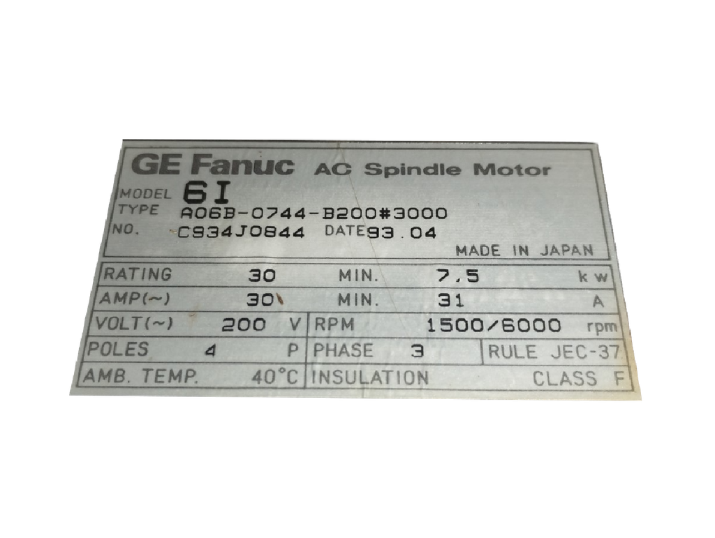 Moteur FANUC