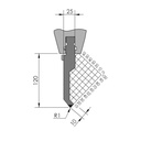 Poincon type Wila BIU012 Lg 550 fractionné