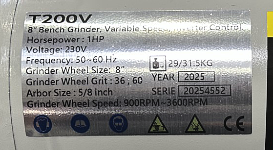 Touret à meuler ARROW T200V                                    