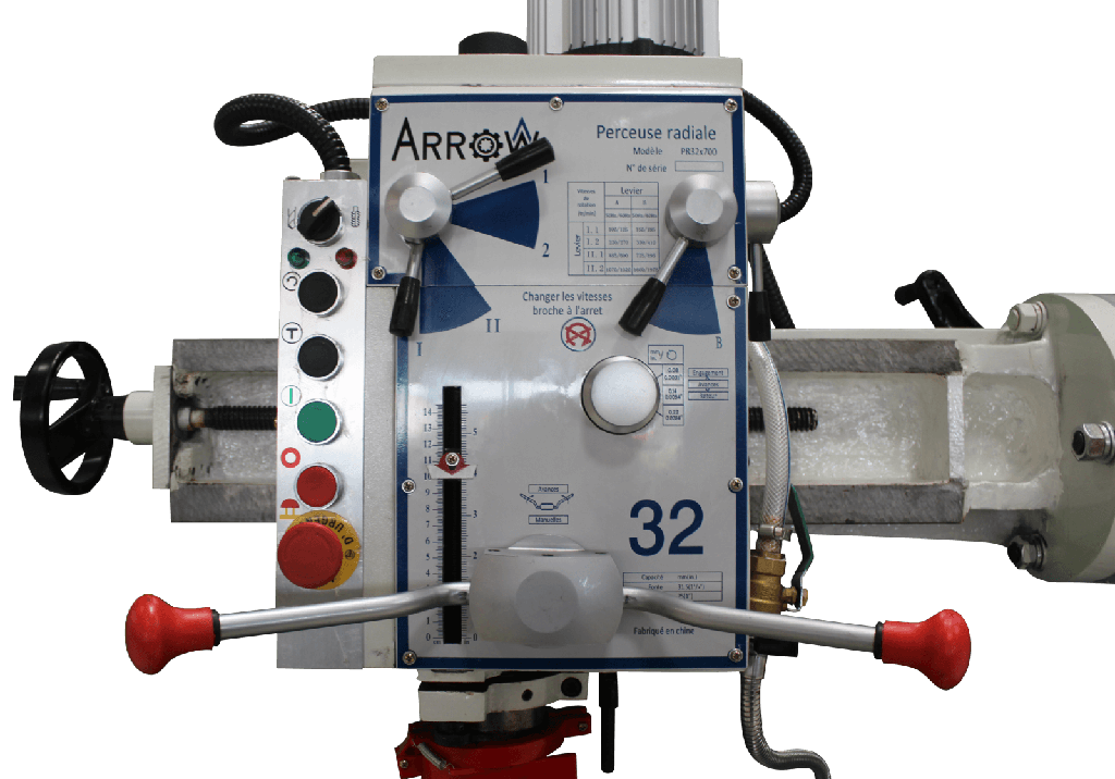 Perceuse radiale d'établi ARROW PR32x700