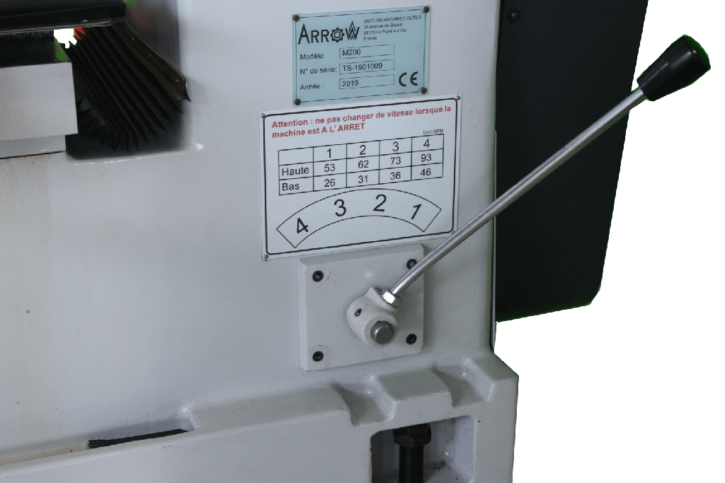 Mortaiseuse ARROW M200