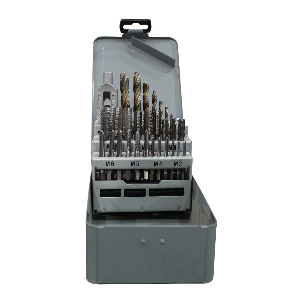 Coffret de forêts + tarauds M3 a M12