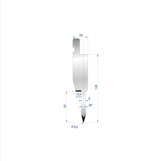 Poinçon N°1195 Lg 805 Fractionné