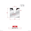 Matrice 1V type AMADA neuve ARROW référence 2087 Lg 805 Fractionné