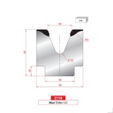 Matrice 1V type AMADA neuve ARROW référence 2118 Lg 805 Fractionné