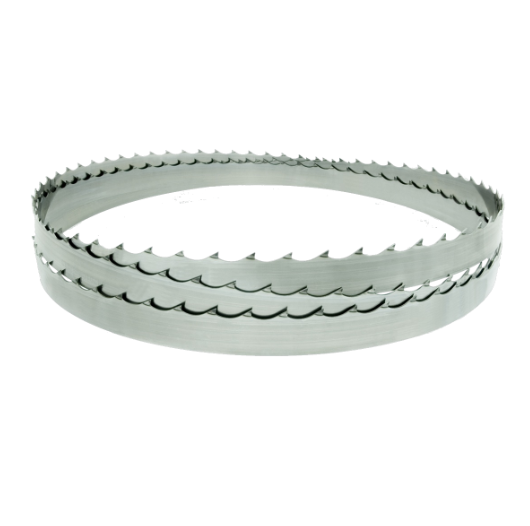 Lot de 5 lames ruban 2750 x 27 x 0.9 - 5/8 dents