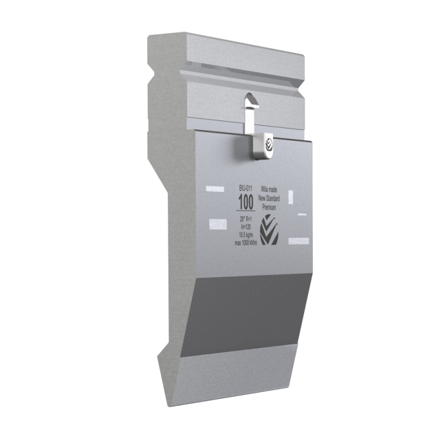 Poincon type Wila BIU011 Lg 200