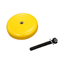 Patins antivibration diamètre 120mm pour machines outils