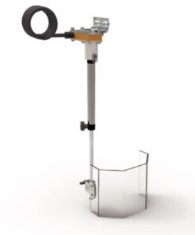 [2NMPER_PTR06/130] Protecteur pour perceuse - avec système de bras télescopique Bouclier Ø 230 h 130 mm.  - avec micro-interrupteur de sécurité