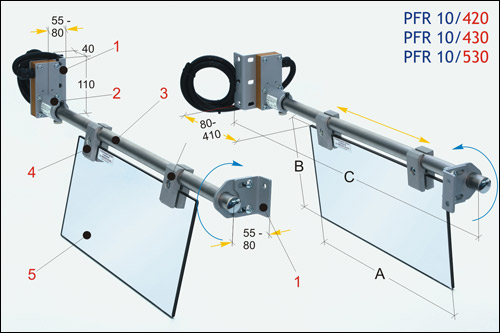 [2NMFRA_PFR10/430] Protecteur Fraiseuse PFR10/430