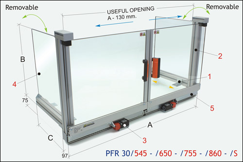 [2NMFRA_PFR30/755] Protecteur Fraiseuse PFR30/755