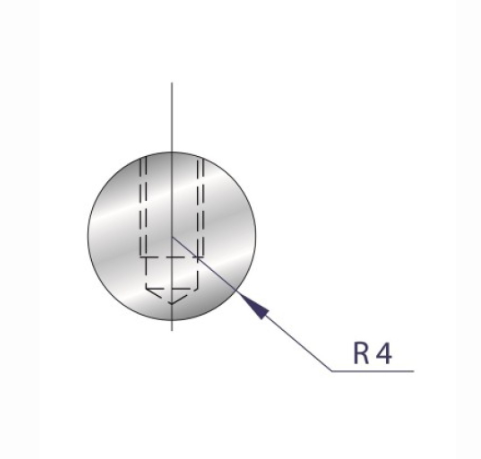 [2NTPLI_EUROSTAMP1182] Outil à rayonner neuf ARROW référence 1182 Lg 835