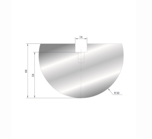 [2NTPLI_EUROSTAMP1118_1] Outil à rayonner ARROW N°1118 Lg 415