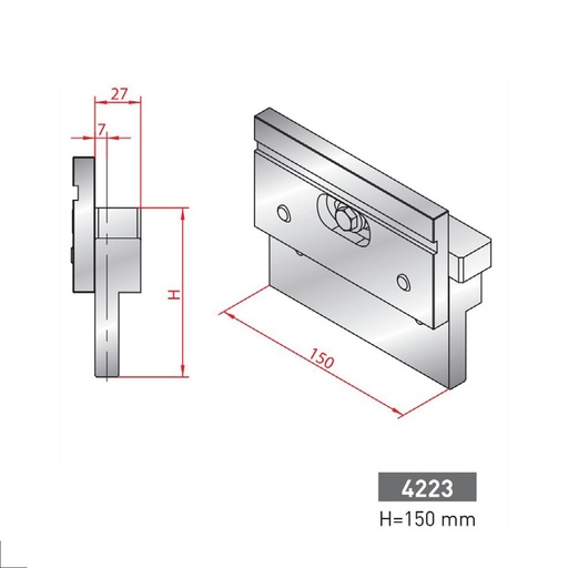 [2NTPLI_EUROSTAMP4223] Intermédiaire Type Amada N°4223